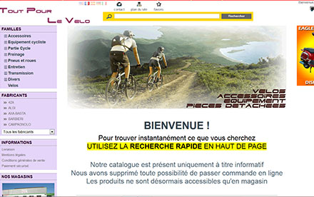 Site Internet TOUT POUR LE VELO (terragora-lodges.com)